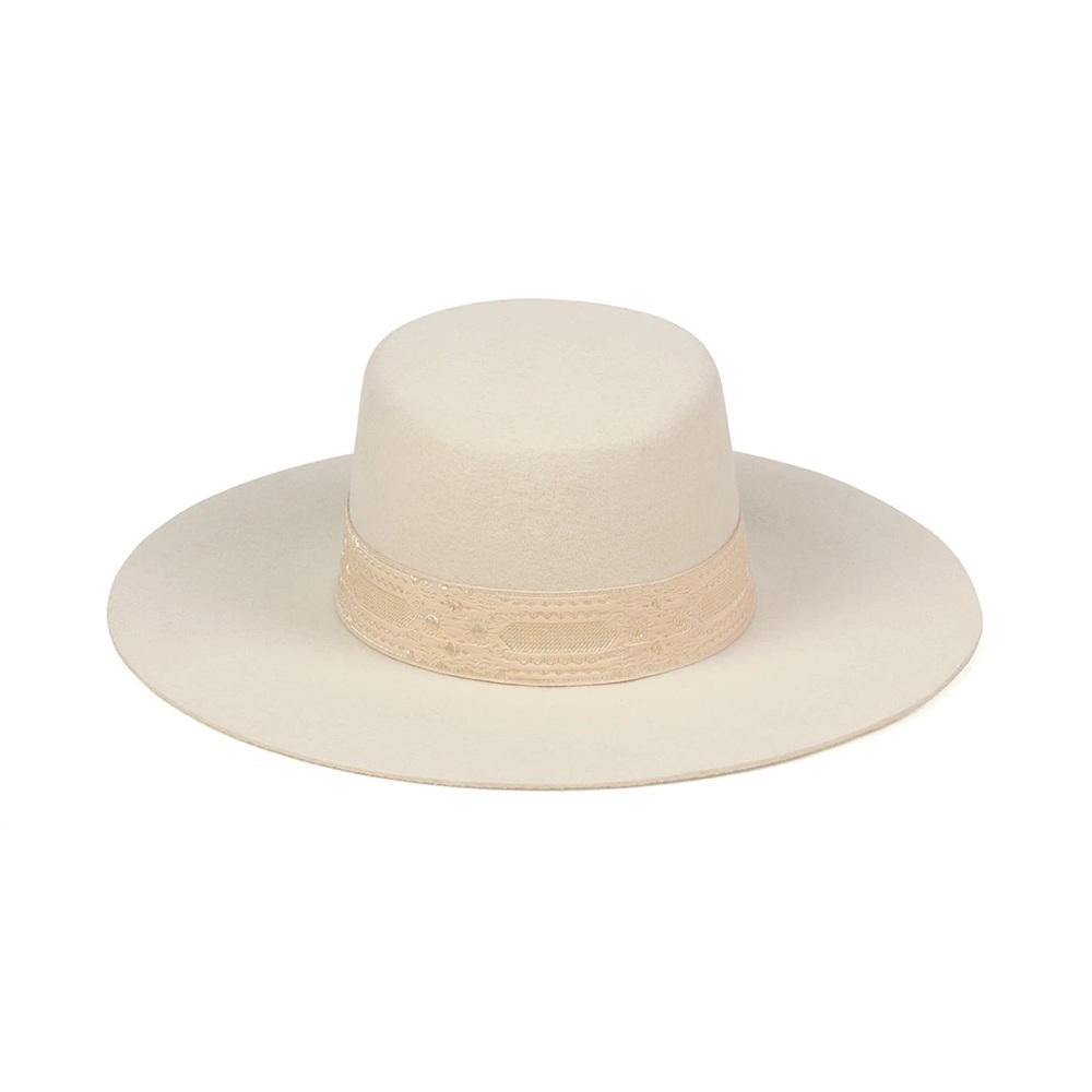 Lack of Color - NWT Sierra Hat with Gold ribbon (size M/57cm)